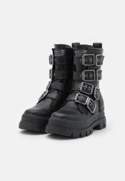 Buffalo ASPHA BIKE HI - Plateaustiefel - Black 8 Buffalo ASPHA BIKE HI - Plateaustiefel - Black -Buffalo Verkaufsgeschäft 01532443fe6a475186495341f326fbe3