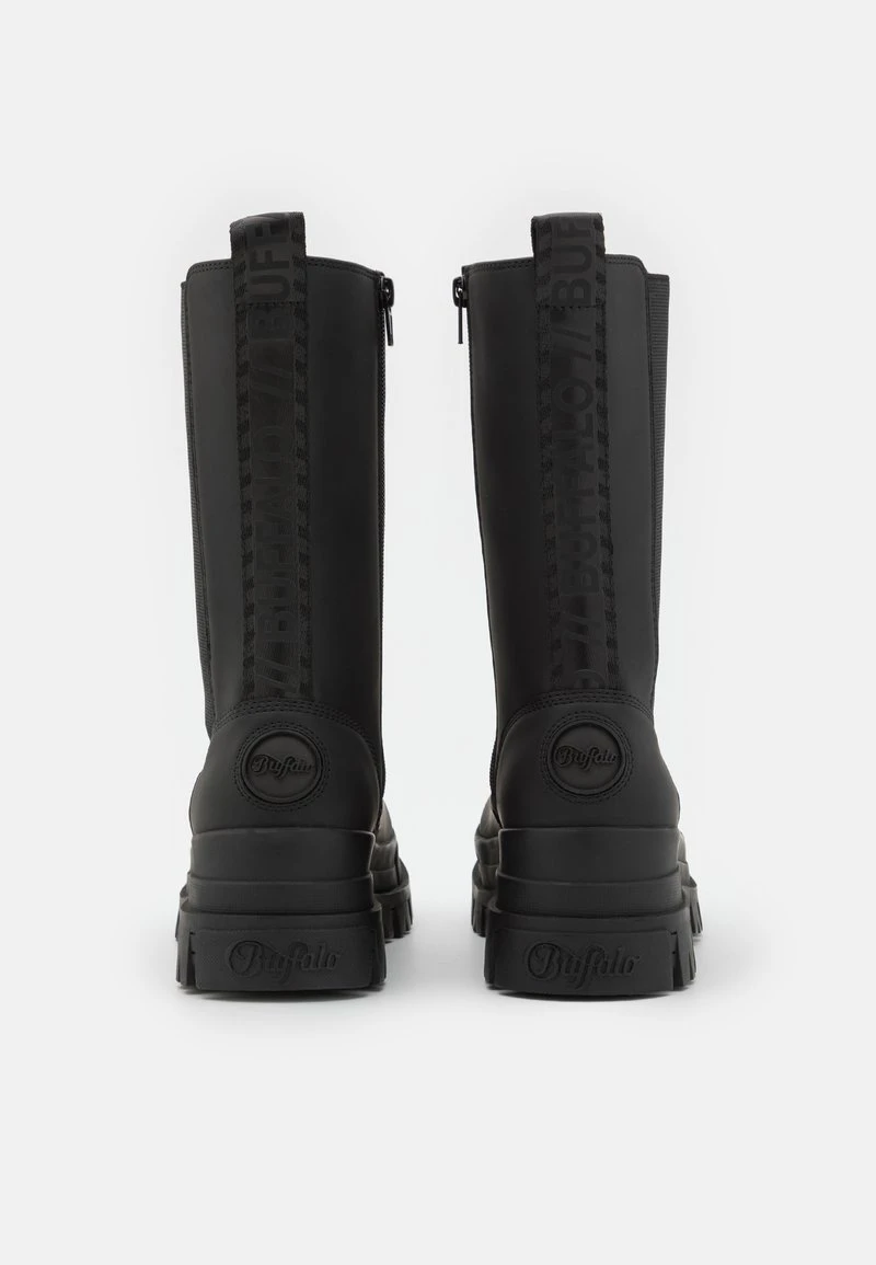 Buffalo ASPHA CHELSEA - Plateaustiefel - Black 4 Buffalo ASPHA CHELSEA - Plateaustiefel - Black – Bild 4