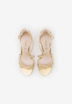 Buffalo VEGAN SERENA BOW - High Heel Sandalette - Gold-coloured 11 Buffalo VEGAN SERENA BOW - High Heel Sandalette - Gold-coloured -Buffalo Verkaufsgeschäft 09f6b4ee1e3e459ea4285bb3fc16bf3c