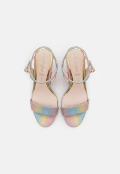 Buffalo VEGAN JEAN NEAT - High Heel Sandalette - Glitter -Buffalo Verkaufsgeschäft 0d40b8323a6f47d196031eea676f20d0