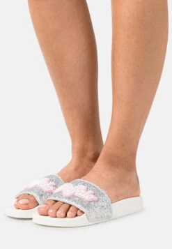 Buffalo Verkaufsgeschäft 2 Buffalo VEGAN REES - Pantolette Flach - Glitter