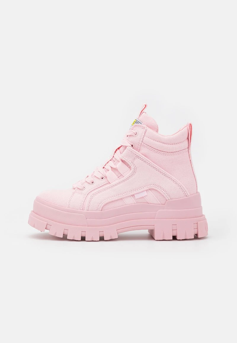 Buffalo VEGAN ASPHA MID - Plateaustiefelette - Light Pink 2 Buffalo VEGAN ASPHA MID - Plateaustiefelette - Light Pink – Bild 2