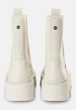 Buffalo FLORA SOCK - Plateaustiefel - Cream -Buffalo Verkaufsgeschäft 1d07d2d9087245c58b4498c4f115a7d4