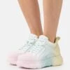 Buffalo CORIN GRADIENT - Sneaker Low - Pastel Mix