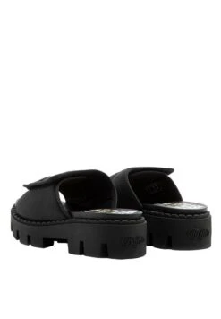 Buffalo Pantolette Flach - Black 8 Buffalo Pantolette Flach - Black -Buffalo Verkaufsgeschäft 2368d59adf434619b987f19c2099303d