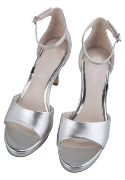 Buffalo RONJA - High Heel Sandalette - Silber -Buffalo Verkaufsgeschäft 24dd3948f1ff4c68b780f63775383c9e