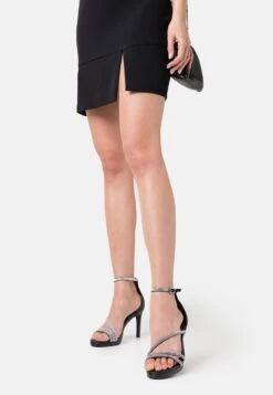 Buffalo VEGAN SERENA SHINE - High Heel Sandalette - Black