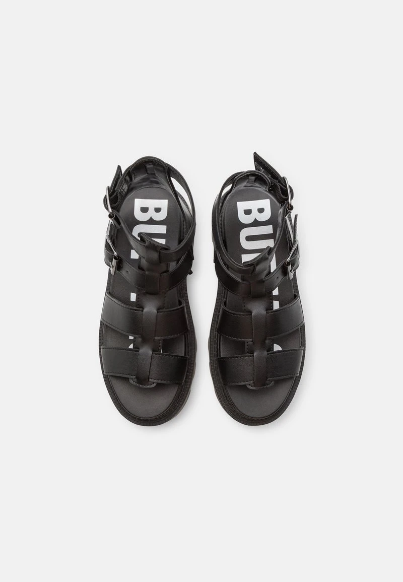 Buffalo FLORA FISHER - Plateausandalette - Black 6 Buffalo FLORA FISHER - Plateausandalette - Black – Bild 6