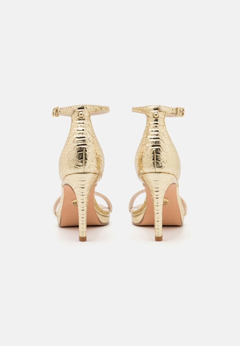 Buffalo MONROE 2 - High Heel Sandalette - Gold 4 Buffalo MONROE 2 - High Heel Sandalette - Gold – Bild 4