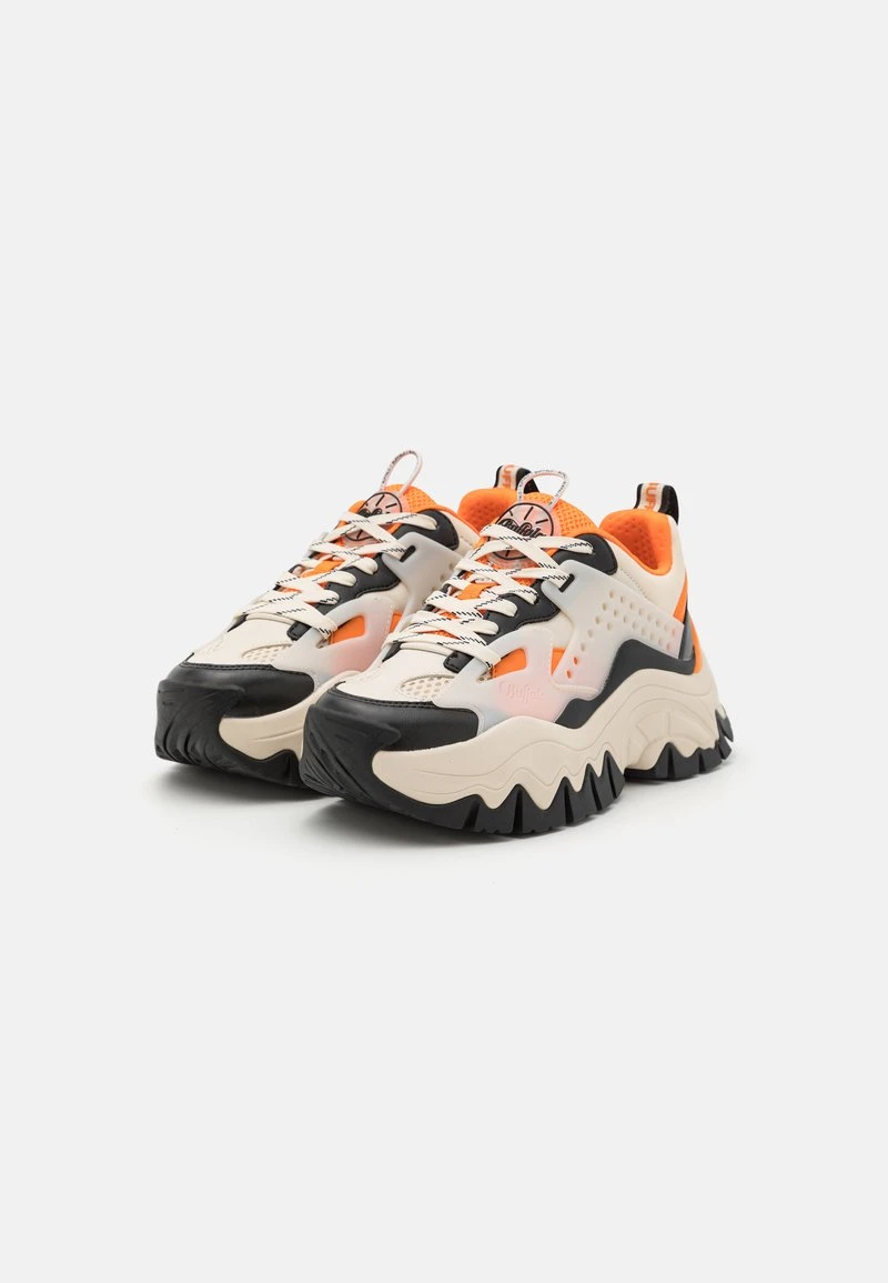 Buffalo TRAIL - Sneaker Low - Cream/orange/ Black 3 Buffalo TRAIL - Sneaker Low - Cream/orange/ Black – Bild 3