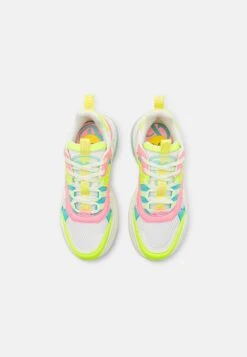 Buffalo TRIPLET HOLLOW - Sneaker Low - White/neon Multi-coloured -Buffalo Verkaufsgeschäft 5357708338e9497da39c3e153075ba8c