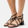 Buffalo VEGAN CAGE - Riemensandalette - Black