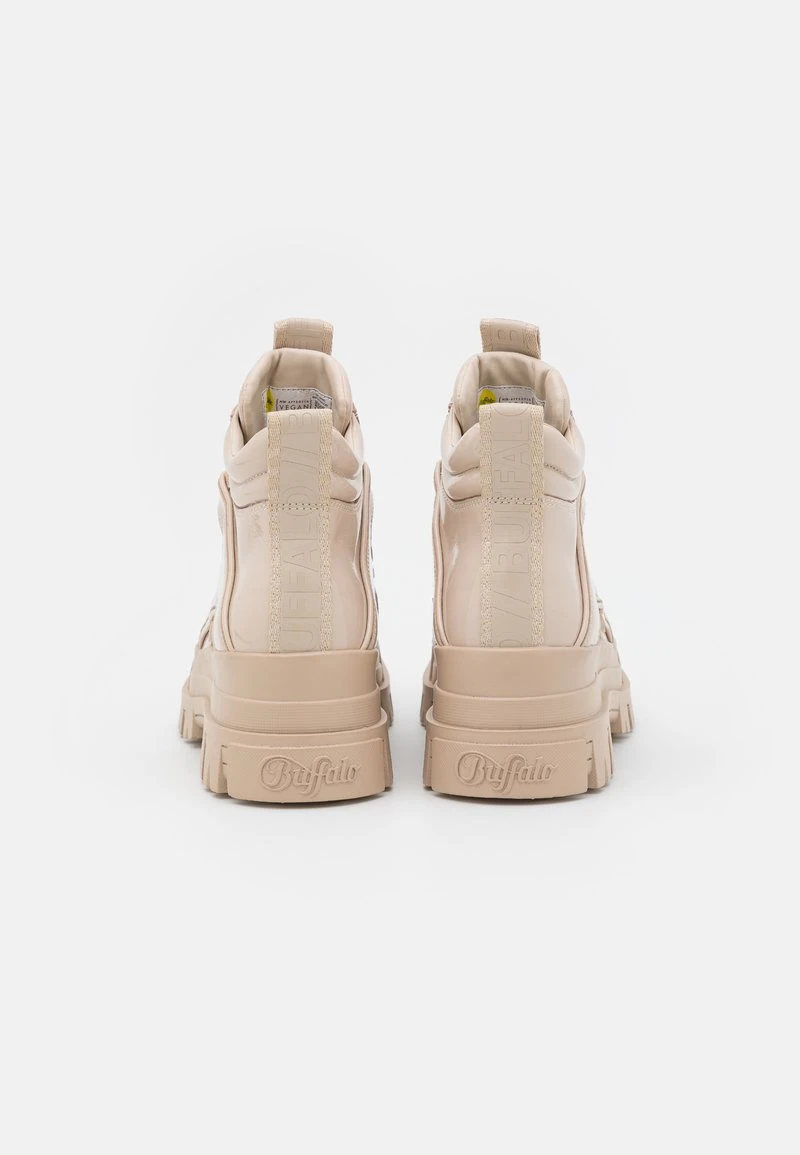 Buffalo ASPHA MID LACEUP - Schnürstiefelette - Cream 4 Buffalo ASPHA MID LACEUP - Schnürstiefelette - Cream – Bild 4