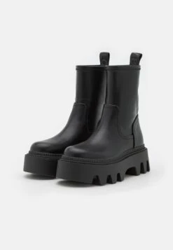 Buffalo FLORA SOCKBOOT - Plateaustiefelette - Black -Buffalo Verkaufsgeschäft 6a7864ce518648c8b00e08ac37fb8139