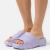 Buffalo SLIDE - Pantolette Flach - Lavender