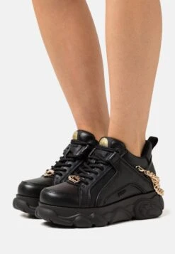 Buffalo CORIN CHAIN - Sneaker Low - Black/gold