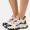 Buffalo TRAIL - Sneaker Low - Cream/orange/ Black