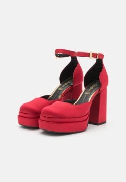 Buffalo MAY DORSAY - Plateaupumps - Red -Buffalo Verkaufsgeschäft 73f48af72b0b460788656cb2242706f0