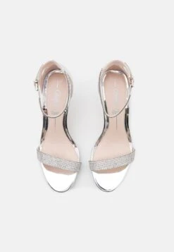 Buffalo MONROE 2 - High Heel Sandalette - Silver -Buffalo Verkaufsgeschäft 79472a20e3db4815ae6b89dc79288969