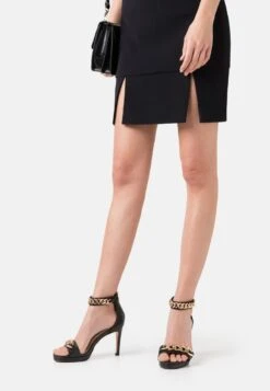 Buffalo VEGAN SERENA CHAIN - Riemensandalette - Black