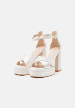 Buffalo BONNY CROSS - High Heel Sandalette - Ivory -Buffalo Verkaufsgeschäft 80eb18d043444d45b5c475f6fd03b21e