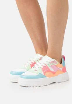 Buffalo Sneaker Low - White / Neon Multi-coloured
