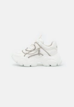 Buffalo VEGAN BINARY CHAIN 2.0 - Sneaker Low - White/silver