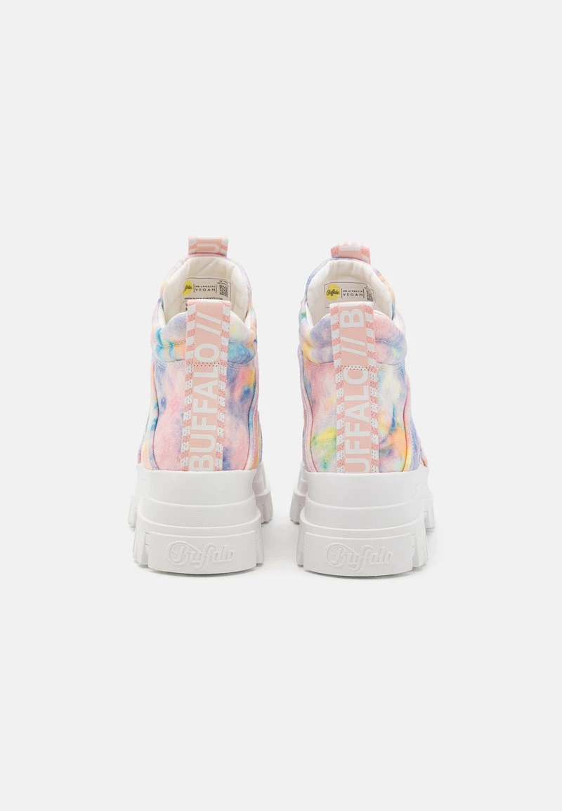 Buffalo ASPHA - Plateaustiefelette - Pink/yellow/white 3 Buffalo ASPHA - Plateaustiefelette - Pink/yellow/white – Bild 3