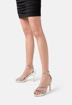 Buffalo VEGAN SERENA SHINE - High Heel Sandalette - Silver