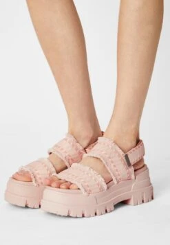Buffalo VEGAN ASPHA - Plateausandalette - Rose