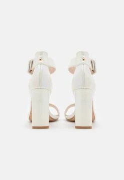 Buffalo VEGAN JEAN ANKLE - High Heel Sandalette - White -Buffalo Verkaufsgeschäft a5eee486bf8d4c4d95888823eddb56fe