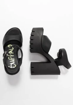 Buffalo JALILA - High Heel Sandalette - Black -Buffalo Verkaufsgeschäft ada737b61401477e84c54481bcdc8163