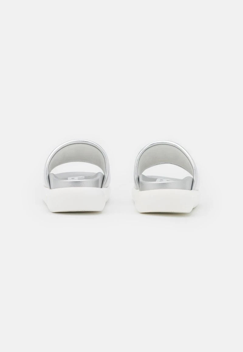 Buffalo VEGAN RANDIE - Pantolette Flach - White/silver 4 Buffalo VEGAN RANDIE - Pantolette Flach - White/silver – Bild 4