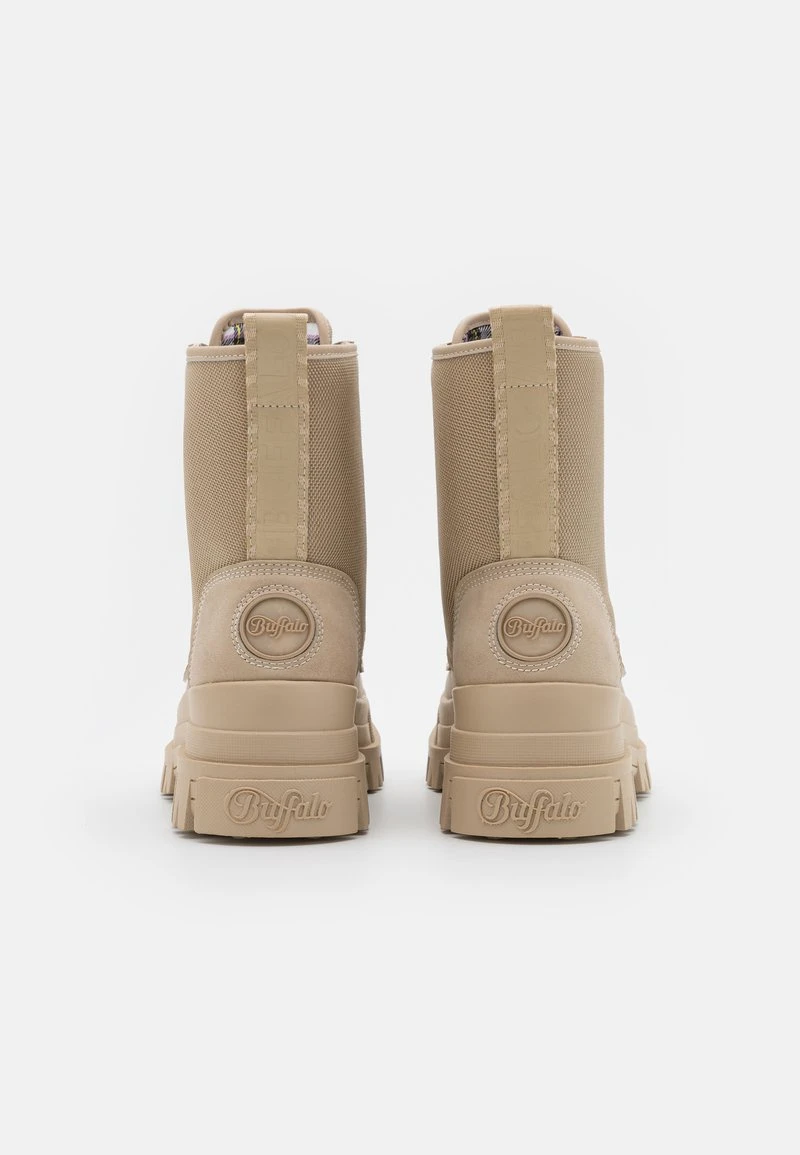 Buffalo ASPHA COM LACEUP MID - Schnürstiefelette - Cream 4 Buffalo ASPHA COM LACEUP MID - Schnürstiefelette - Cream – Bild 4