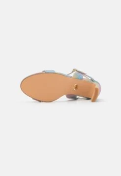 Buffalo VEGAN JEAN NEAT - High Heel Sandalette - Glitter -Buffalo Verkaufsgeschäft cb58a54ce68f490b8be98bbf9f8b5aea