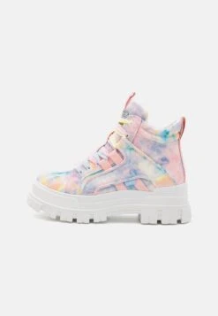 Buffalo ASPHA - Plateaustiefelette - Pink/yellow/white 11 Buffalo ASPHA - Plateaustiefelette - Pink/yellow/white -Buffalo Verkaufsgeschäft d2f23f6dbd8b439083c9af26ca68af40 1