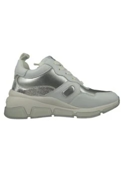 Buffalo Sneaker Low - White Silver -Buffalo Verkaufsgeschäft d30dec3fec964130b25b153d7fe63b0b