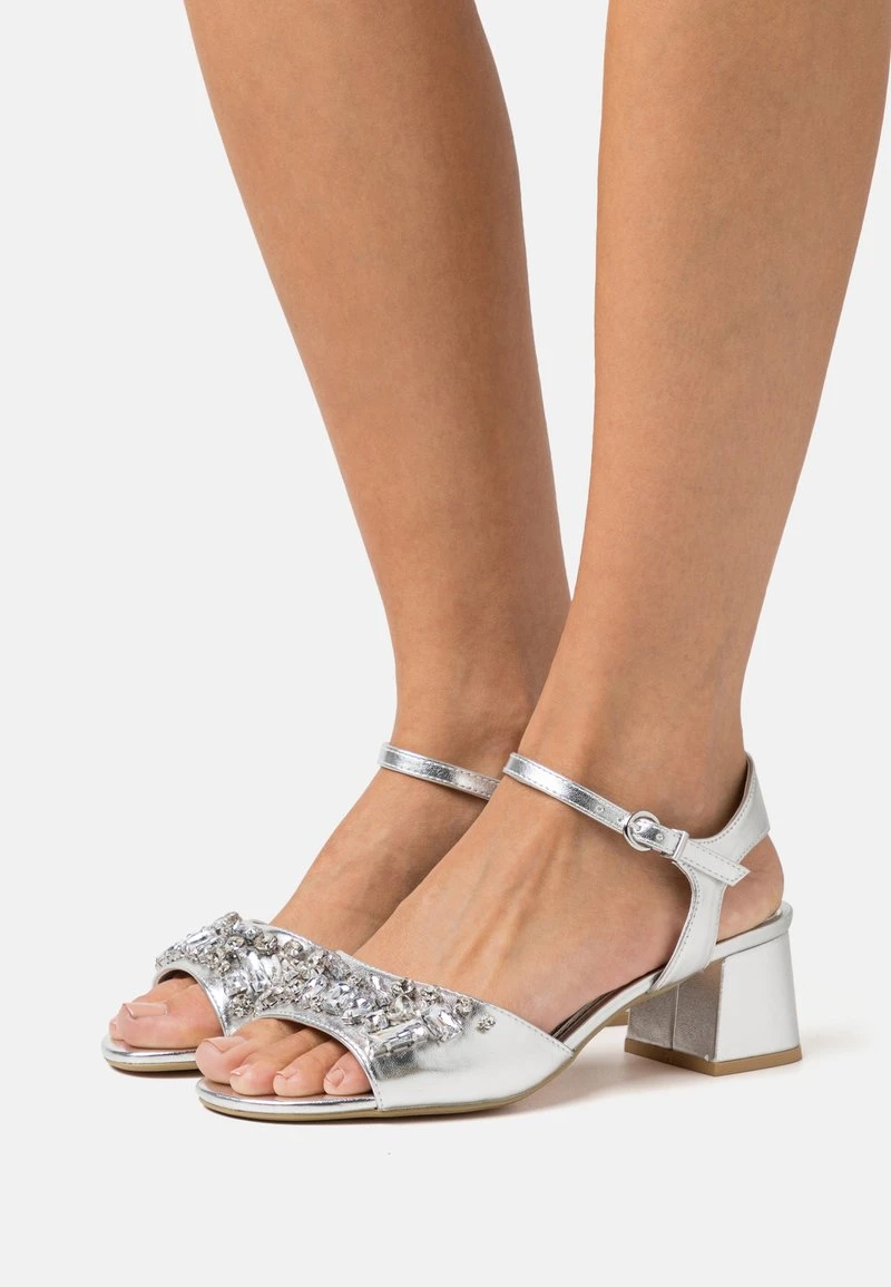 Buffalo ICE VEGAN - Riemensandalette - Silver 1 Buffalo ICE VEGAN - Riemensandalette - Silver