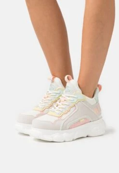 Buffalo CHAI - Sneaker Low - Cream/pink/mint