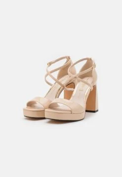 Buffalo VEGAN CHERRY NEAT - High Heel Sandalette - Beige -Buffalo Verkaufsgeschäft da4e609c26b2414099bf01acf1517af4