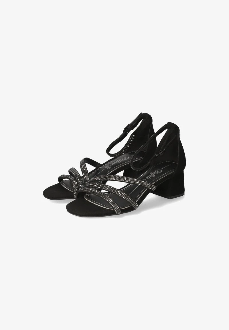 Buffalo GLAM - Riemensandalette - Schwarz 1 Buffalo GLAM - Riemensandalette - Schwarz