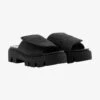 Buffalo Pantolette Flach - Black