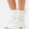 Buffalo ASPHA BLIZZARD WARM - Schnürstiefelette - White
