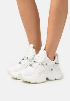 Buffalo BINARY CHARM - Sneaker Low - Pearl White