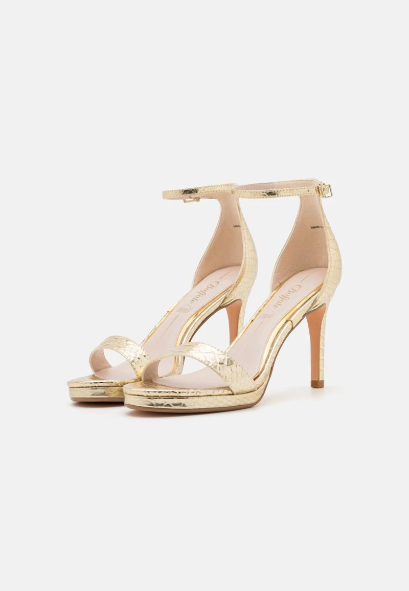 Buffalo MONROE 2 - High Heel Sandalette - Gold 3 Buffalo MONROE 2 - High Heel Sandalette - Gold – Bild 3